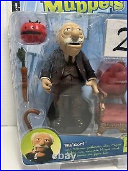 Jim Henson's Muppets Waldorf and Statler NEW SEALED Lot of 2 Series 6 2003 VTG