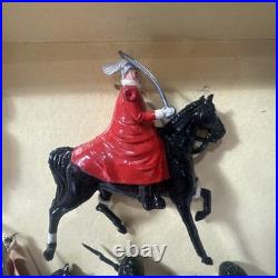 Johillco Hollow-Cast Lead Life Guards Toy Soldiers 13 Figures Box (No Lid)