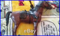 John Wayne Johnny West Marx custom action figure with horse