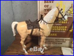 Johnny West And Thunderbolt Boxed Set Marx Toys Rare Vintage Figure