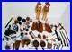 Johnny West Louis Marx Toy Lot of Action Figures & Accessories 1960's Vintage