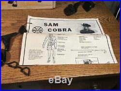 Johnny West MARX Sam Cobra Thunderbolt With Box RARE VINTAGE Toy Figure