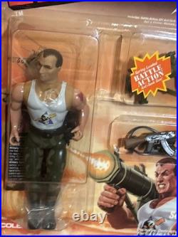 K24i0036 SERGEANT HAVOC MOC MINT ON SEALED CARD RAMBO VINTAGE 1986 COLECO FIGURE