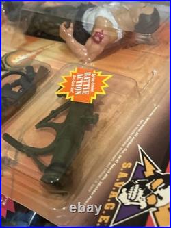 K24i0036 SERGEANT HAVOC MOC MINT ON SEALED CARD RAMBO VINTAGE 1986 COLECO FIGURE