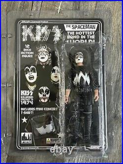 KISS 12 Action Figure Debut Album 1974 4pc Set Gene Paul Peter Ace Vintage Kiss