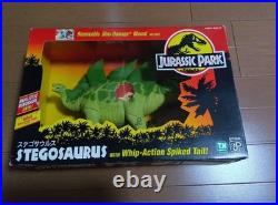 Kenner Jurassic Park Stegosaurus Figure Vintage Toy 1993 Boxed Size 10x6.5 inch