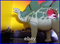 Kenner Jurassic Park Stegosaurus Figure Vintage Toy 1993 Boxed Size 10x6.5 inch