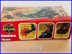 Kenner Mask vtg action figure toy M. A. S. K. Iguana Lester Sludge box Complete ATV
