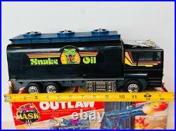 Kenner Mask vtg action figure toy M. A. S. K. Outlaw Oil Tanker box Complete Venom