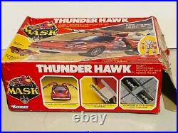 Kenner Mask vtg action figure toy M. A. S. K. Thunderhawk car Matt Trakker Box red