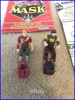 Kenner Mask vtg action figure toy M. A. S. K. Volcano Monster Truck vehicle Trakker