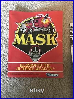 Kenner Mask vtg action figure toy M. A. S. K. Volcano Monster Truck vehicle Trakker