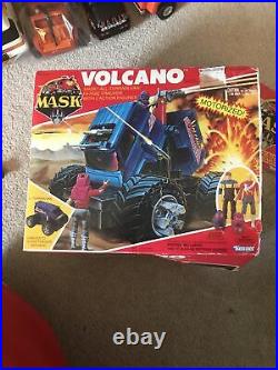 Kenner Mask vtg action figure toy M. A. S. K. Volcano Monster Truck vehicle Trakker