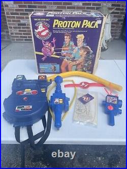 Kenner Real Ghostbusters Proton Pack VINTAGE BOX & Complete Toy Set