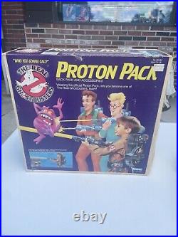 Kenner Real Ghostbusters Proton Pack VINTAGE BOX & Complete Toy Set