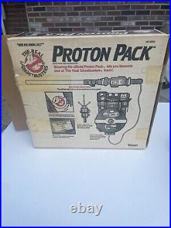Kenner Real Ghostbusters Proton Pack VINTAGE BOX & Complete Toy Set