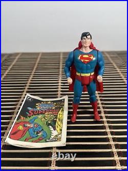 Kenner Super Powers 1984 Superman Vintage Collectible Action Figure Toy Working