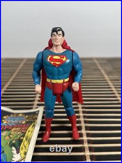 Kenner Super Powers 1984 Superman Vintage Collectible Action Figure Toy Working