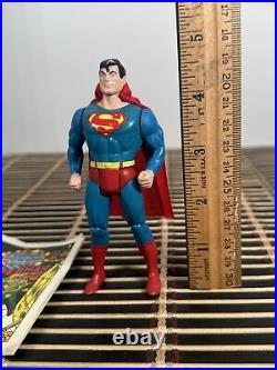 Kenner Super Powers 1984 Superman Vintage Collectible Action Figure Toy Working