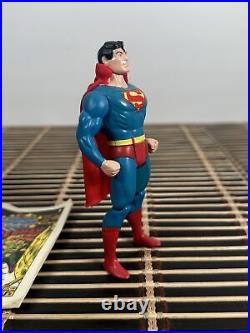 Kenner Super Powers 1984 Superman Vintage Collectible Action Figure Toy Working