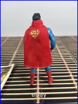 Kenner Super Powers 1984 Superman Vintage Collectible Action Figure Toy Working