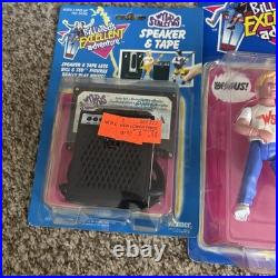 Kenner Vintage 1991 Bill & Ted Set Bill & Ted + Guitar Speaker Cassette Boxed