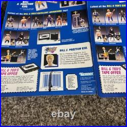 Kenner Vintage 1991 Bill & Ted Set Bill & Ted + Guitar Speaker Cassette Boxed