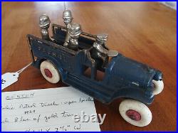 Kenton Police Patrol Truck with figures and dog 1924 R-95
