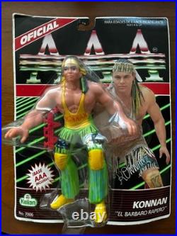 Konnan AAA Kelian Vintage Action Figure Wrestling Lucha Moc