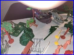 LARGE LOT OF VINTAGE GREENBRIAR ARMY MEN and DISNEY PIXAR and MARVEL FIGURINES