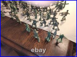 LARGE LOT OF VINTAGE GREENBRIAR ARMY MEN and DISNEY PIXAR and MARVEL FIGURINES