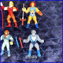 LJN Thundercats 2.5 Mini Figure Vintage 1986 PVC Miniature Toy Lot Of 5 Nice