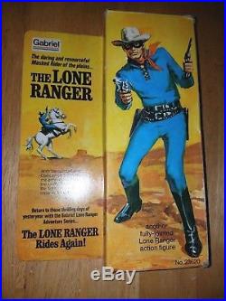 LONE RANGER Action Figure by Gabriel #23620 -IOB- (Not played with)