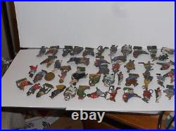 LOT 1930s X42 BRITAINS LEAD FIGURES CADBURY COCO CUB COCOCUBS & JONATHAN & PIN