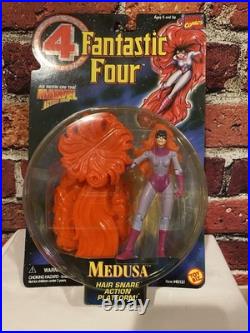 LOT OF 15 Vintage Marvel Fantastic Four Action Figures Toy BIZ + FLASH/DDEVIL