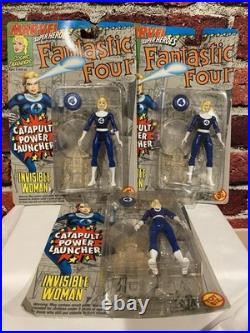 LOT OF 15 Vintage Marvel Fantastic Four Action Figures Toy BIZ + FLASH/DDEVIL