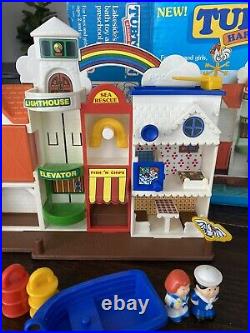 Lakeside Tubtown Harbor Village Playset with Figures and Accessories