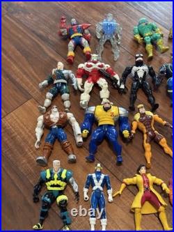 Large 90s Vintage X-Men Marvel Action Figures 23 Figures & Accessories Toy Biz