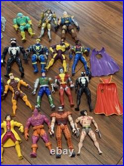 Large 90s Vintage X-Men Marvel Action Figures 23 Figures & Accessories Toy Biz Large 90s Vintage X-Men Marvel Action Figures 23 Figures & Accessories Toy Biz