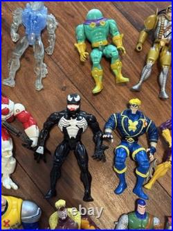 Large 90s Vintage X-Men Marvel Action Figures 23 Figures & Accessories Toy Biz
