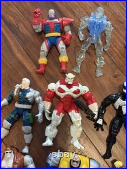 Large 90s Vintage X-Men Marvel Action Figures 23 Figures & Accessories Toy Biz