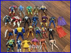 Large 90s Vintage X-Men Marvel Action Figures 23 Figures & Accessories Toy Biz