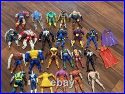 Large 90s Vintage X-Men Marvel Action Figures 23 Figures & Accessories Toy Biz