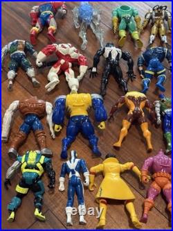 Large 90s Vintage X-Men Marvel Action Figures 23 Figures & Accessories Toy Biz