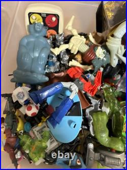 Large Bin Of Vintage & New Toys & Action Figures Sold Together FREE SHIPPING