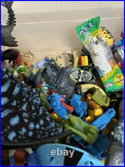 Large Bin Of Vintage & New Toys & Action Figures Sold Together FREE SHIPPING
