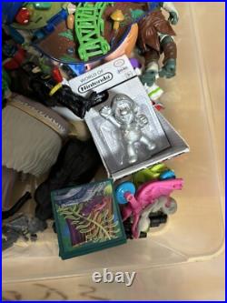 Large Bin Of Vintage & New Toys & Action Figures Sold Together FREE SHIPPING