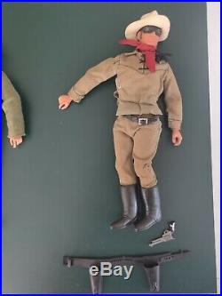 Large Lone Ranger Action Figure and Accessories Lot dated 1973 from Gabriel LTD