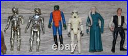 Large Lot Of Vintage Star Wars Toys