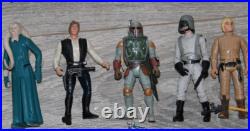 Large Lot Of Vintage Star Wars Toys